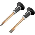 STAHLWERK Flachmeißel Spitzmeißel 2Er Set Gold 300 Mm Handmeißel