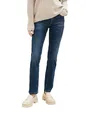 TOM TAILOR Damen 1008119 Alexa Straight Jeans, 10281 - Mid Stone Wash Denim, 32W / 30L EU