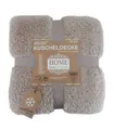 Wohndecke Teddy Kuscheldecke 150 x 200 cm » warme Wohndecke, VewoTex, Kunstfell-Optik, flauschige Mikrofaser Decke