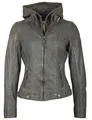Mauritius Cacey LEGV Frauen Lederjacke anthrazit XS 100% Leder Basics