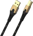 OEHLBACH USB Primus B, 0,5 m, USB A, USB B, USB 2.0, 0,48 Gbit/s, Schwarz, Gold