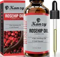 Kanzy Hagebuttenöl Kaltgepresst 100% Rein 120Ml Rosehip Oil Wildrosenöl Für Haut