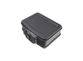 HMF 250452 Feuerfeste Wasserdichte Dokumentenbox, DIN A4, 44,5 x 16,5 x 33 cm, Schwarz