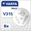 8x Varta V315 / SR716SW Watch Uhrenbatterien Fachhandelsware V 315 SR67