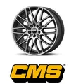 CMS C25 8,5x19 5/112 ET52 Diamond Black Gloss