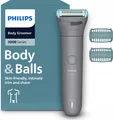 Philips 3000 series Body Groomer BG3480/15 Mit Triple Protect-Rasiersystem, Nass & Trocken, Keine Wartung – muss nicht geölt werden, Akku, Grau