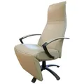 Jori Relaxsessel Sessel Brainbuilder JR 7760 Mono Move Maxi Bezug Leder Celia Egg beige