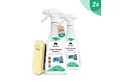 Emma Grün Sofa Reiniger 500 ml mit Polsterbürste Polsterreiniger (für Sofas & Autositze, stark gegen Gerüche & Flecken, aus Deutschland)