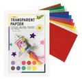 folia Transparentpapier-Block Transparentpapier-Mappe A4 42 g/qm 10 Blatt bunt