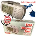 ✅AZ 6500⭐️Automatische Azan Uhr Auto Islamic Azan Clock Otomatik Ezan Saati