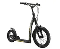 STAR SCOOTER Kinder Tret Roller ab 8 Jahre | City Kick Scooter Luftreifen Höhenverstellbar 16 Zoll New Gen | Schwarz