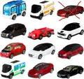 Matchbox HGW60 - MBX Elektro Autos 11er-Pack, Elektroautos und -Trucks aus Metal