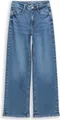 Tom Tailor TTMADINA Weite High Waist Jeanshose mit Stretch, Eingriffstaschen vorne und aufgesetzten Gesäßtaschen