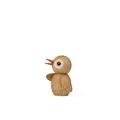 Spring Copenhagen Jokey (Oak) - Lustiger Kleiner Babyvogel | Holzfigur | 6,5 x 4,5 x 4,2 cm | Wohn- und Kinderzimmer | Holz (FSC-Eiche) | Holzfigurinen Kollektion | Design von Chresten Sommer