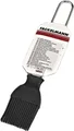 Fackelmann Backpinsel Silikon-Borsten 20 cm Silber Schwarz