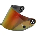 Nolan X-804 RS Ultra Carbon, Visier verspiegelt - Rot-Verspiegelt