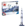 Ravensburger 3D Puzzle 11545 - Apollo Saturn V Rakete - zum Zusammenbauen und Erkunden - Für alle Weltraum Fans ab 8 Jahren
