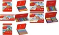 CARAN D'ACHE Wachsmalstift NEOCOLOR I, 10er Etui runde Wachspastelle mit Papierhülle, homogene Farben, - 1 Stück (7000.310)