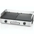 KLAMER Elektrogrill, antihaftbeschichtete und abnehmbare Duo-Platten, separat…