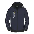 4PROTECT® Softshelljacke MONTANA, marine/schwarz 3390 , 1 Stück, Größe: L