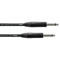 Cordial CPI 6 PP Instrumentenkabel 6 m Stecker Klinke Gitarre Bass Neutrik Black