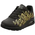 Skechers Uno - Golden Heart Sneaker schwarz 41 EU