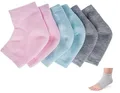 3 Paar Gel Fersen SockenFeuchtigkeitsspendende Socken Weiche Lüften Gel Ferse...