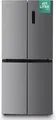 Heinrich´s Multi Door HSBS 3099 IX, 180 cm hoch, 79.5 cm breit, Side by Side Kühlschrank 271 L Kühl-, 150 L Gefriervolumen