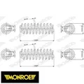 2x Fahrwerksfeder MONROE SP3249 2 Federn Satz Federnsatz für Audi