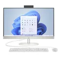 HP All-in-One 27-cr0600ng, Weiß, PC | 27 Zoll, AMD Ryzen 5 7520U 8 GB RAM