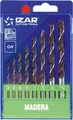 IZAR Holzbohrersatz 8-tlg. Zentrierspitze 3-4-5-6-7-8-9-10mm Profi