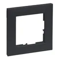 LEGRAND, SEANO 1-fach Rahmen, Thermoplast, Halogenfrei, Abmessungen: 87 x 87 mm, Farbe: Anthrazit lackiert, 765471