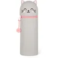 Legami KA0016 2-in-1-Federmäppchen aus Silikon - Kawaii Kitty