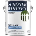 SCHÖNER WOHNEN FARBE Weißlack, hochglänzend - weiss