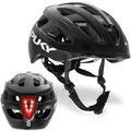 PUKY Helmet S Schwarz | Kinder Fahrradhelm 48-55 cm | Leichtgewicht 220g | Maximaler Schutz & Belüftung | 360° Sichtbarkeit durch Licht-Modul | Ideal für Sicherheit und Komfort auf dem Fahrrad