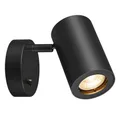 SLV Wandleuchte Enola B Wandleuchte, GU10, mit Schalter, schwarz, max. 50W