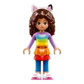 LEGO Gabby’s Dollhouse Gabby in Rainbow Cat Outfit Minidoll Minifigur 10787