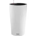 Lechuza® Pflanzgefäß Cilindro Color Ø 23 cm x 41 cm Weiß