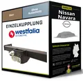 Starre Anhängerkupplung für NISSAN Navara 10.2004-03.2010 Typ D40 Westfalia NEU