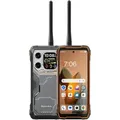 Blackview XPLORE 1 Walkie Talkie 5G Walkie-talkie Robust Telefon mit 6,78" 120Hz Haupt- & 2,01" Sekundärdisplay 20000mAh Akku 16GB+512GB / Orange / NO