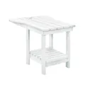 Dresen, Starke MĂ¶bel Muskoka Generation Line Tisch mit Schirmloch A12 White, fĂĽr C01 8075810006094