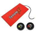Systafex® Fahrrad Sitzheizung Motorrad Sitzheizung mit LED-Anzeige – 35W, 12V, Zweistufige Regelung, Bruchfest