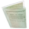 KFZ Schein Hülle Fahrzeugschein Schutzhülle KFZ Hülle Etui 3 teilig transparent