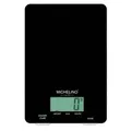 Digitale Küchenwaage mit Display & Tara-Funktion, Max: 5 kg in Schwarz