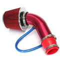 CENPEK Kaltlufteinlassrohr, 76mm Universal PerCompatible withmance Auto Kaltlufteinlass Turbofilter Aluminium Automotive Luftfilter Induktionsstrom Schlauchleitungskit