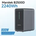 MARSTEK B2500-D 2240Wh Speicher Balkonkraftwerk Neu Version 1600W Eingang