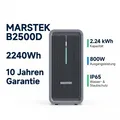 Marstek B2500-D 2,24 kWh Balkonkraftwerk Speicher Erweiterbar, LiFePO4 Batterie