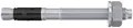 Fischer 564581 FAZ II Plus 10/30 Bolzenanker 115mm 10mm 25St.