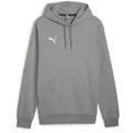 PUMA Kapuzensweatshirt TEAMGOAL CASUALS HOODY mit Kapuze, Rundhalsausschnitt, Regular Fit, mit Kängurutasche grau XXXL (64/66)