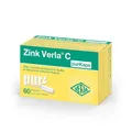 Zink Verla C purKaps – 10 mg Zink als Zinkgluconat möglichst pur + 80 mg Vitamin C mit Acerola in pflanzlicher Cellulose -Kapsel, frei von Süßungsmitteln, vegan, glutenfrei und ohne Lactose, 60 St